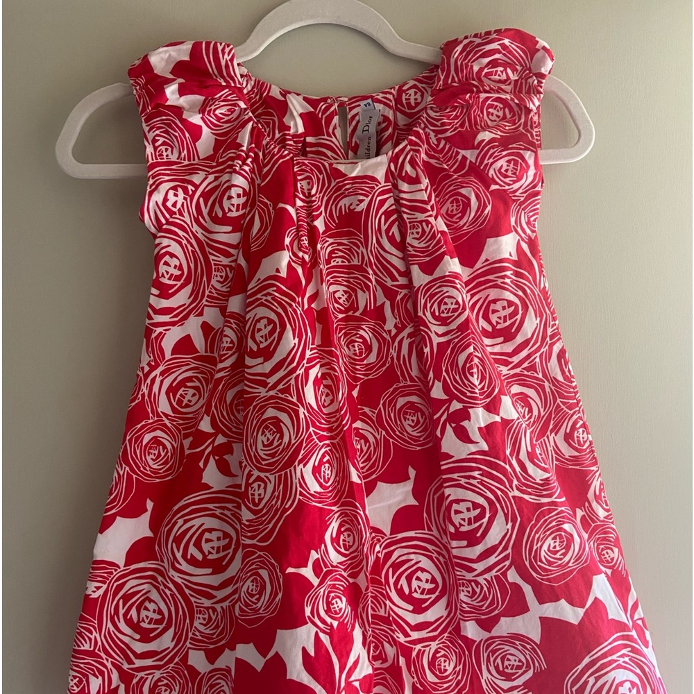 Christian Dior Girls Sleeveless Dress